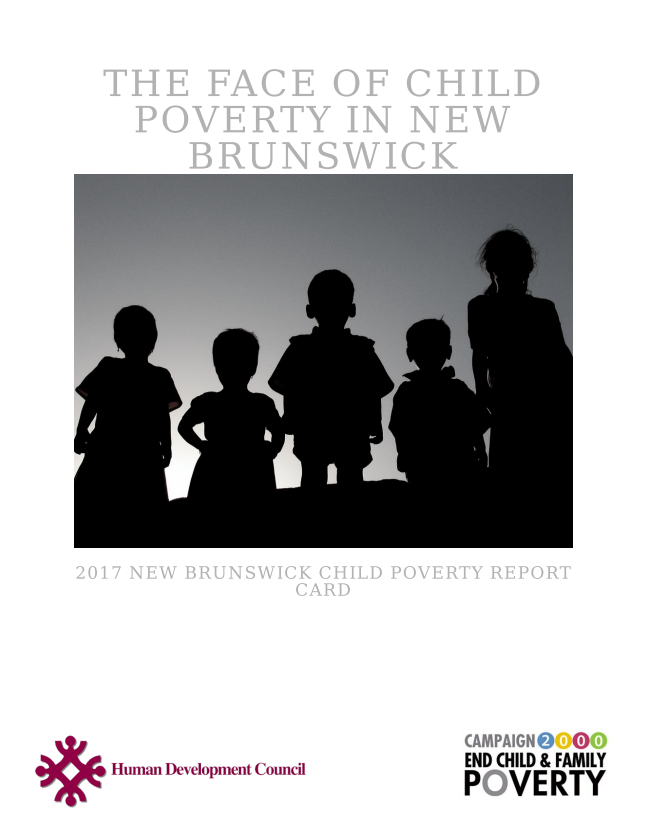 2017 New Brunswick Child Poverty Report Card
