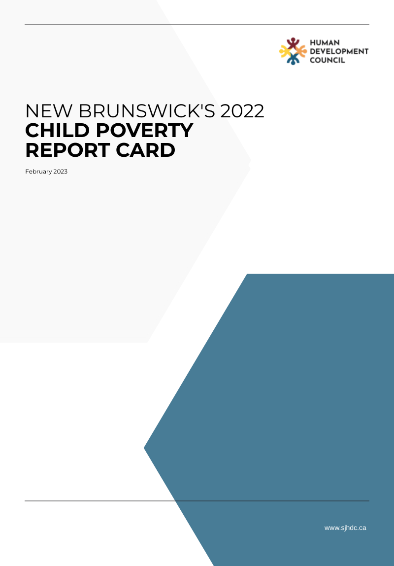 New Brunswick’s 2022 Child Poverty Report Card
