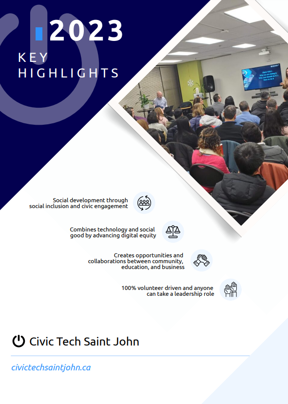 Civic Tech Saint John 2023 Review